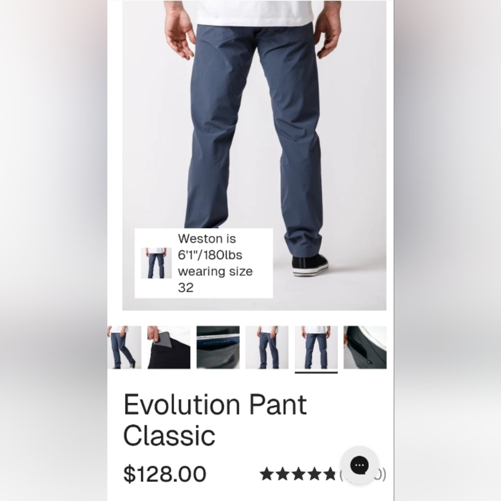 Evolution Pant Classic in Blue From WEDRISE